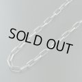 HOPI族：Buzzard　Chain ハンドメイドホピシルバーチェーン約60cm【LorenKootswatewa】約6.5mmｘ1mm