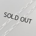 HOPI族：Buzzard　Chain ハンドメイドホピシルバーチェーン約60cm【LorenKootswatewa】約8.5mmｘ1mm
