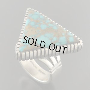 画像2: ナバホ族：インディアンマウンテンリング【Craig Agoodie】Size：23号