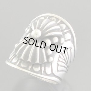 画像2: ナバホ族：ハンドスタンプリング【Derrick Gordon】18.5号