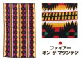 Pendleton:ペンドルトン タオルケット【ファイヤー　オンザ　マウンテン】