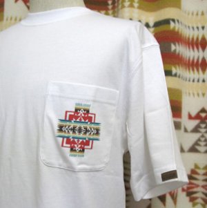 画像1: Pendleton:ペンドルトンポケットロゴTシャツ【サイズS】