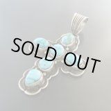 画像: ナバホ族：ターコイズマウンテンペンダント【Orvill White】