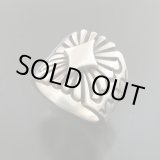 画像: ナバホ族：ハンドスタンプリング【Thomas Jim】19号