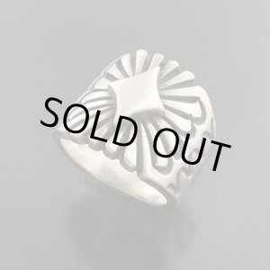 画像: ナバホ族：ハンドスタンプリング【Thomas Jim】19号