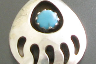 画像: ナバホ族：ターコイズピアス