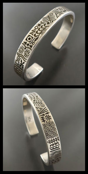 ナバホ　ノーバートペシュラカイ　NAVAJO バングル　フィッシュテール ナバホ ノーバートペシュラカイ NAVAJO バングル フィッシュ