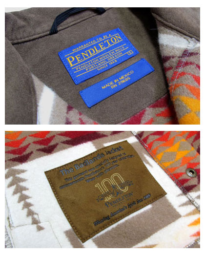Pendleton:ペンドルトン 100周年モデル ウールジャケット【The