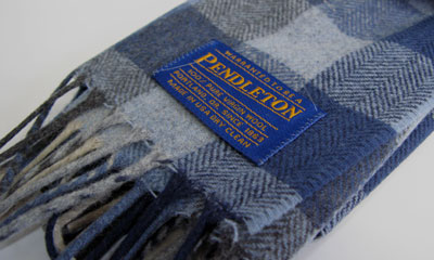 画像: Pendleton:ペンドルトン　マフラー（ブルー）【Muffler】