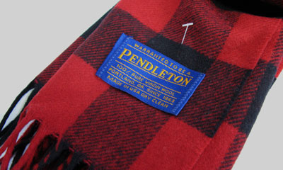 画像: Pendleton:ペンドルトン　マフラー（レッド）【Muffler】